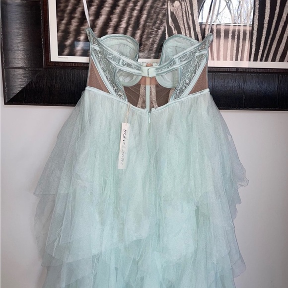 NWT For Love & Lemons Corset Bustier Hi Lo Gown - Picture 3 of 7